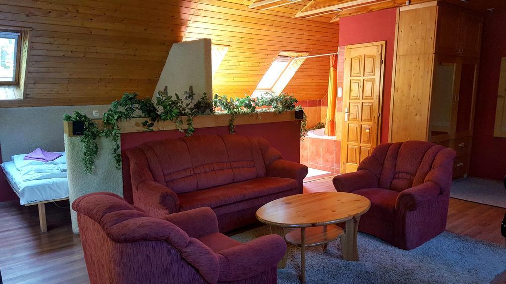 Hotel Platan Panzio Dobogoko Exteriér fotografie